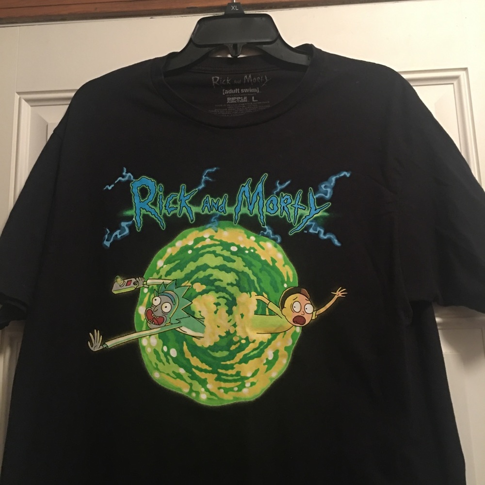 Rick and Morty adult swim t-shirt